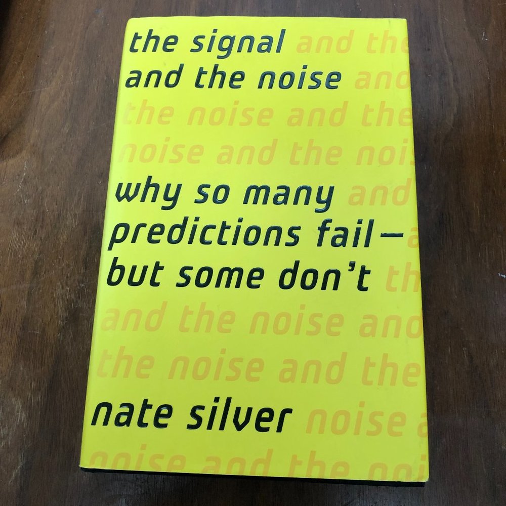 🇨🇦🍁2/$15.  Non-Fiction The Signal and the Noise by Nate Silver🇨🇦🍁